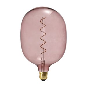 Bombilla led decorativa globo rubis rosa