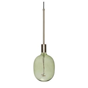 Bombilla led decorativa verde oliva rubis GLOBO