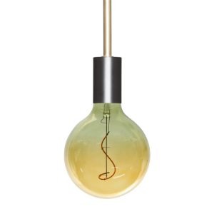 Bombilla led rubis verde-amarillo abajo GLOBO