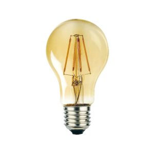 Bombilla led filament ambar standard