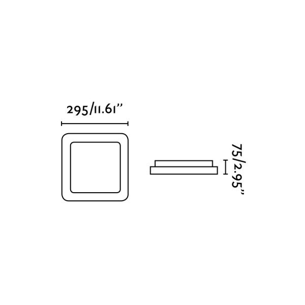 Lámpara plafón Iris 225